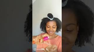 Coiffer les cheveux naturels en 1 minute le matin