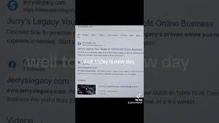 New day jerryslegacy.com bedwardjeremiah.systeme.io