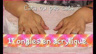 Mes premiers ongles en acrylique 
