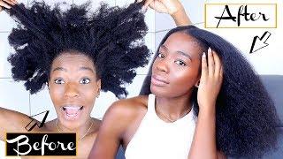 Routine capillaire spéciale coiffure protectrice ⎟Cheveux naturels bouclés, frisés, crépus