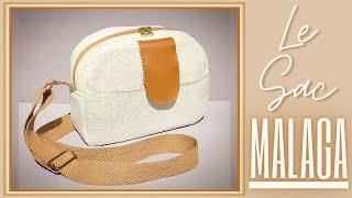 Tuto #DIY débutant : Coudre facilement et sans biais Le Sac bandoulière #MALAGA ????