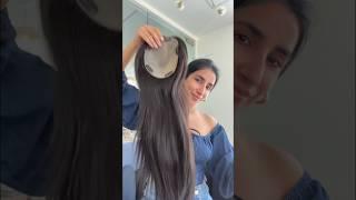 Best Hair Topper extra long 20-22inch. Made with 100% Human Hair #hairtopper