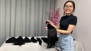 Cheveux extensions adhesives en cheveux naturels