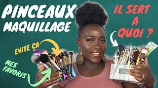 PINCEAUX MAQUILLAGE / CHOISIR SES PINCEAUX / GUIDE D'UTILISATION