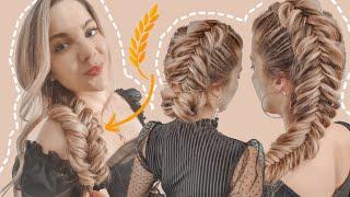 Comment faire une tresse sur le côté ? Tuto coiffure simple et belle avec tresse 