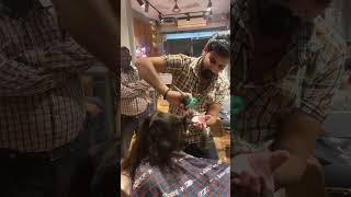 Girls haircut #ytshorts #hairstyle #shorts #beauty #salon