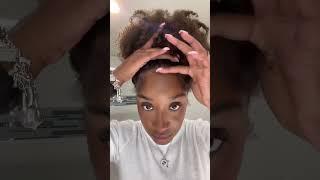 Viral Edge Control | Protective Hairstyles | How to Slick 4C Edges