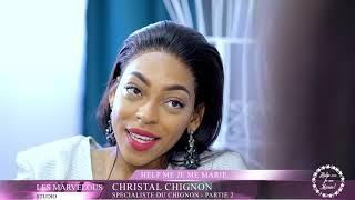 HELP ME JE ME MARIE reçoit Christal Chignon, (Coiffure mariée)  Part 2