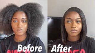 Je lisse mes cheveux crépus ( il y’aura des retombées ? )