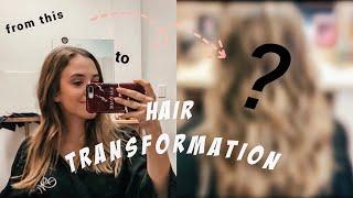 Changement de cheveux pour le printemps