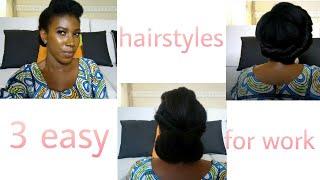 TUTO COIFFURE POUR CHEVEUX CRÉPUS / HAIRSTYLES FOR NATURAL HAIR