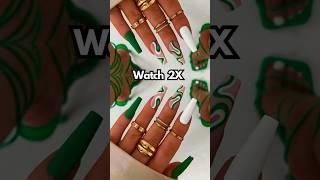 Which GREEN nails are your favorite? ???? #viral #preppy #fyp #acrylicnails