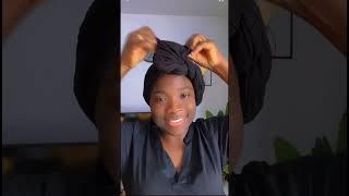 Simple Headwrap Tutorial #youtubeshorts #headwrap #shorts