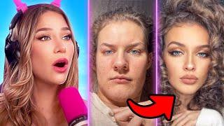 CETTE TREND MAKEUP EST INCROYABLE | REACT