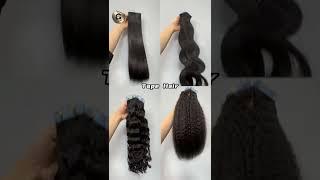 Wholesale Tape in hair extensions 100% human hair raw virgin  hair