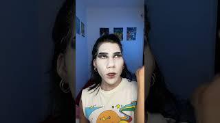 ME MAQUILLE COMO MERLINA???????? #shorts #tiktok #makeup #viral