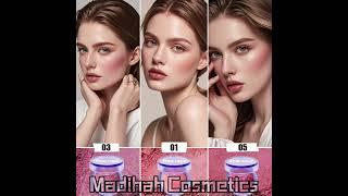 Usine de maquillage de palette de fard à joues en poudre pressée cosmétique de Chine Madihah