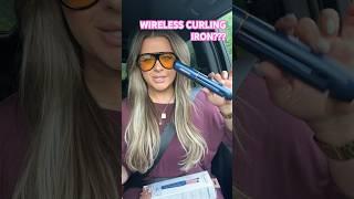Trying a WIRELESS curling iron! ???? #hair #hairstyles #curlingiron