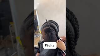 Une Pépite❤️. Que pensez vous ? #stitch #braids #coiffure #africa #america #france #femme #tresses