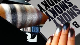 BEAUTY BAY SMOKY 42 COLOUR PALETTE SWATCHES