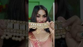 Using my Necklace as Mangtika Hack ????❣️l #hack #shorts #hairstyle #diy