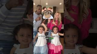 Who did it best? LEVEL: EASY #pinterest #hairstyle #twin #challenge #competetive #mom #dad #family